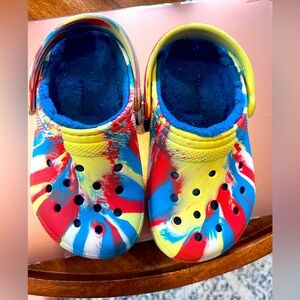Multi colored crocs (Toddler)